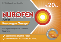 NUROFEN Junior Kaudragee Orange 100 mg